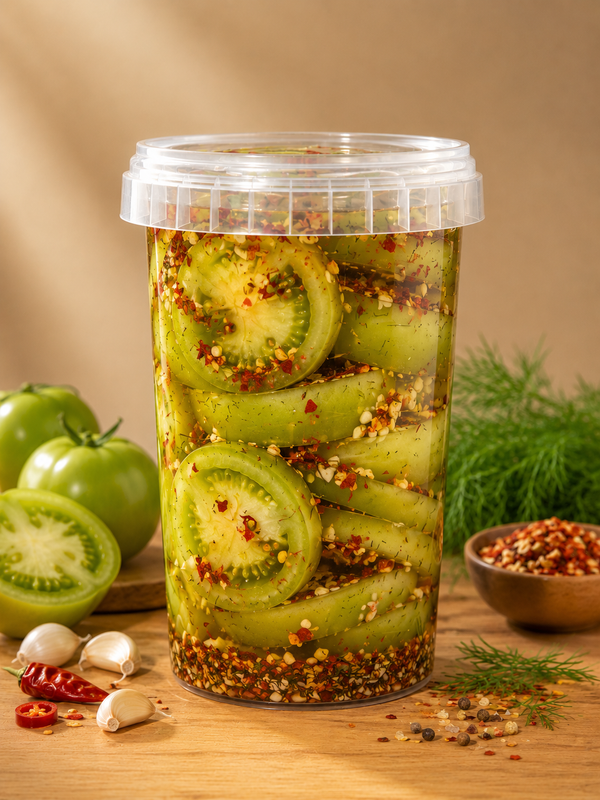 Spicy Green Tomatoes